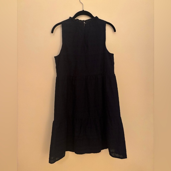 NWT LOFT Outlet Navy Sleeveless Dress - Picture 4 of 4